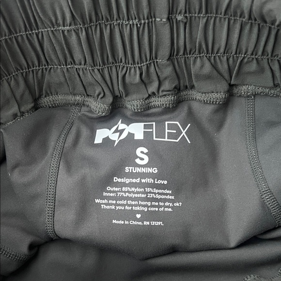 2 pair Popflex high waist super short - Picture 3 of 5